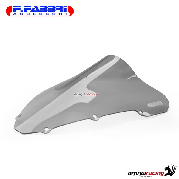 Cupolino fume doppia bolla Fabbri per Honda CBR600F 2001>2006