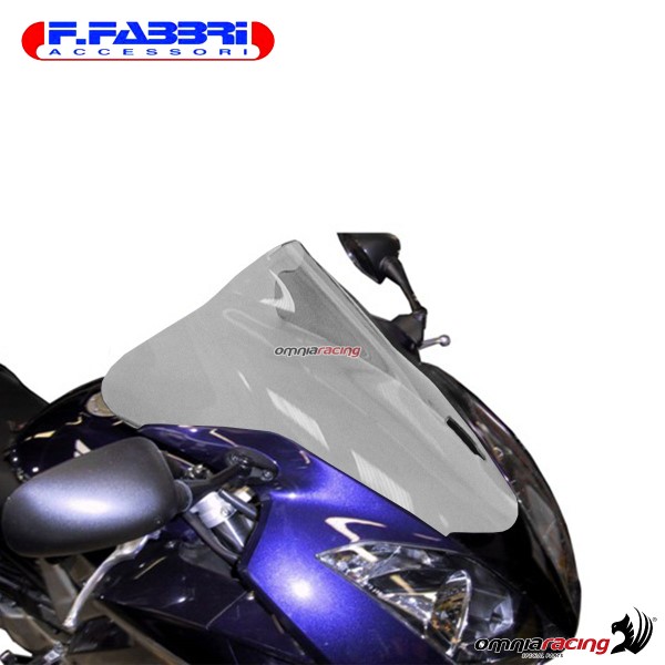 Cupolino trasparente doppia bolla Fabbri per Honda VFR800 2002>2008