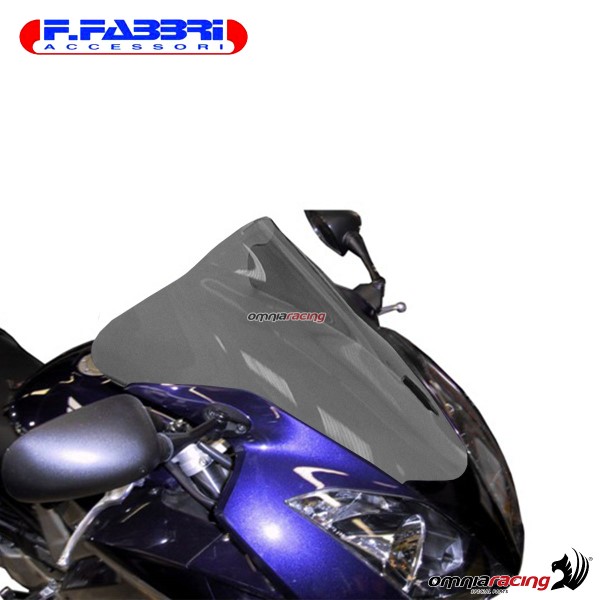 Cupolino fume doppia bolla Fabbri per Honda VFR800 2002>2008