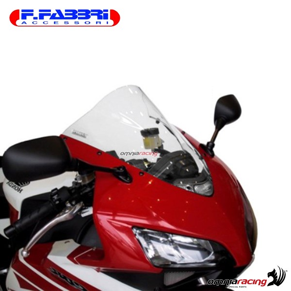 Cupolino trasparente doppia bolla Fabbri per Honda CBR1000RR Fireblade 2004>2007
