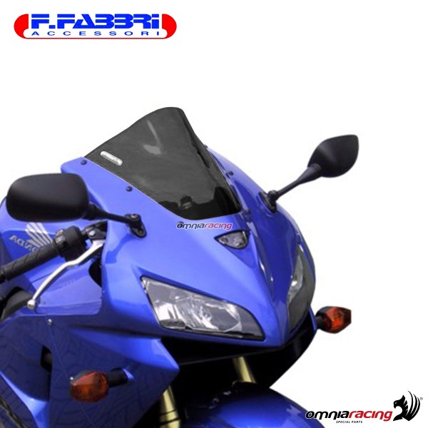 Fabbri double bubble dark fume windshield for Honda CBR600RR 2005>2006