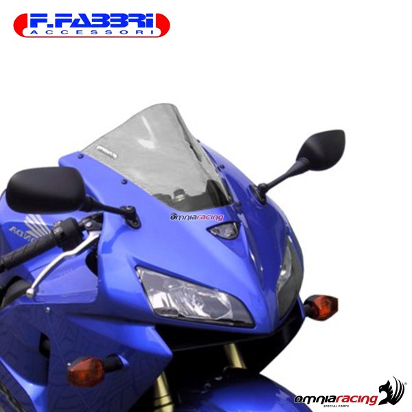 Cupolino fume doppia bolla Fabbri per Honda CBR600RR 2005>2006