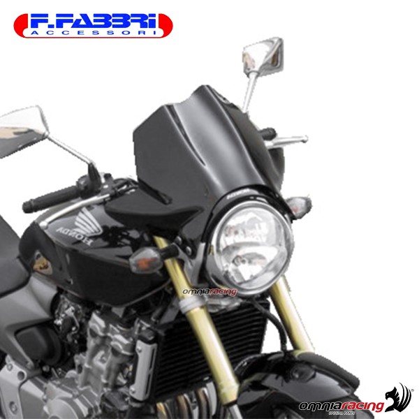 Cupolino fume scuro Sport/Naked/Touring Fabbri per Honda Hornet 600 2005>2006
