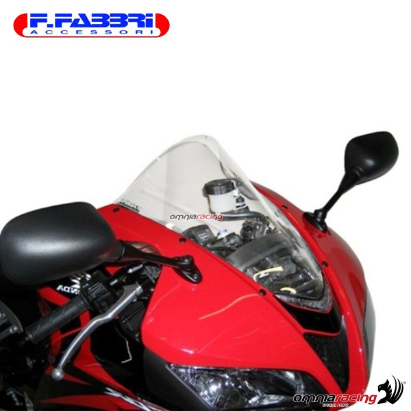 Cupolino trasparente doppia bolla Fabbri per Honda CBR600RR 2007>2012