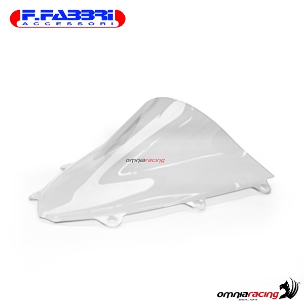 Fabbri double bubble trasparent windshield for Honda CBR1000RR Fireblade 2008>2011