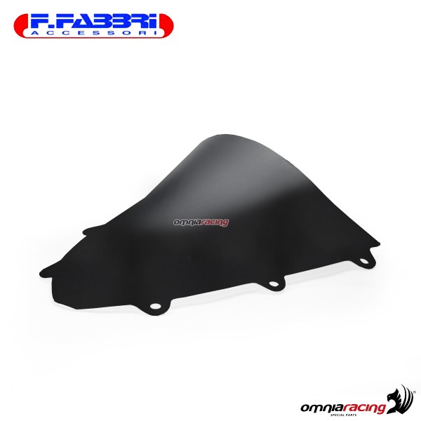 Fabbri double bubble matt black bi-satin windshield for Honda CBR1000RR Fireblade 2008>2011