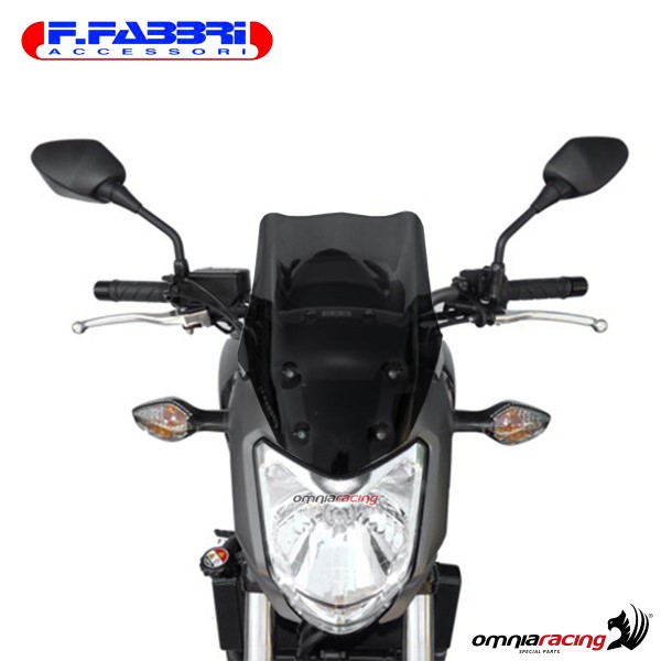 Cupolino fume scuro Sport/Naked/Touring Fabbri per Honda NC700S 2012>2015