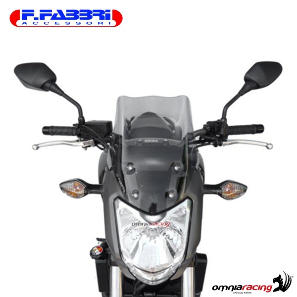 Cupolino fume chiaro Sport/Naked/Touring Fabbri per Honda NC700S 2012>2015