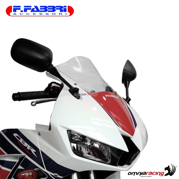 Cupolino trasparente doppia bolla Fabbri per Honda CBR600RR 2013>2017