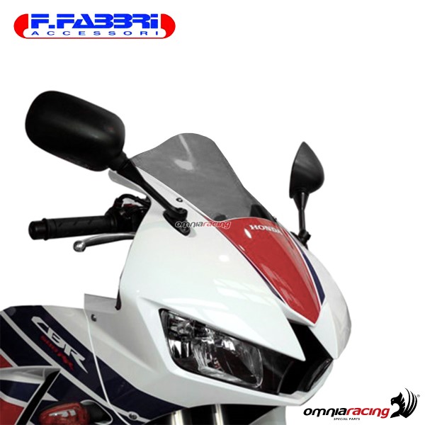 Cupolino fume doppia bolla Fabbri per Honda CBR600RR 2013>2017