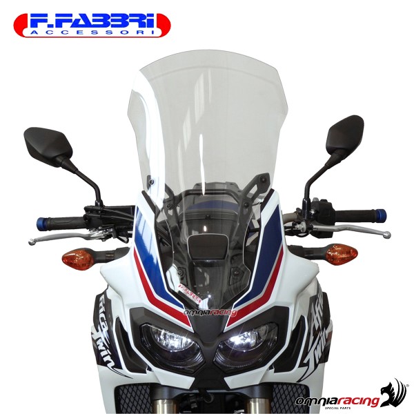 Cupolino trasparente Sport/Naked/Touring Fabbri per Honda Africa Twin 2016