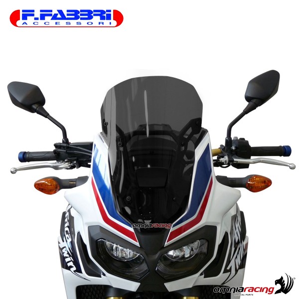 Cupolino fume scuro Sport/Naked/Touring Fabbri per Honda Africa Twin Super 2016