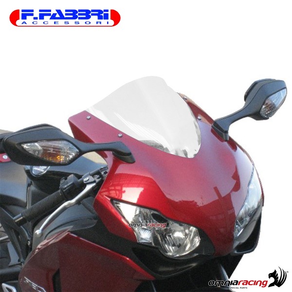 Fabbri OEM replica transparent windshield for Honda CBR1000RR Fireblade 2008>2011
