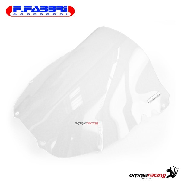 Fabbri Pista transparent windshield for Honda CBR900RR 1998>1999
