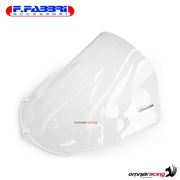 Fabbri Pista transparent windshield for Honda CBR900RR 2002>2003