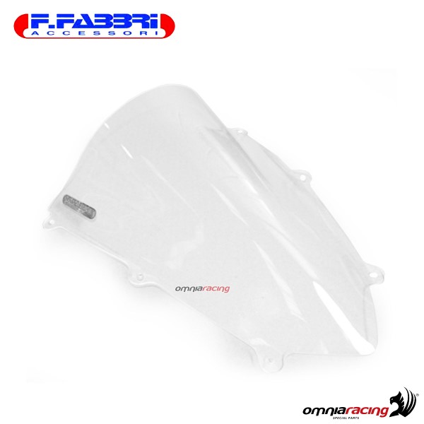 Fabbri Pista transparent windshield for Honda CBR600RR + versione lunga 2007>2012