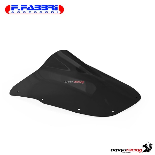 Fabbri double bubble dark fume windshield for Kawasaki ZX6R 1995>1997