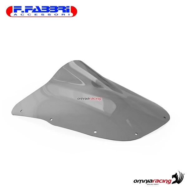 Cupolino fume doppia bolla Fabbri per Kawasaki ZX6R 1998>1999