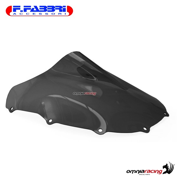 Fabbri double bubble dark fume windshield for Kawasaki ZX7R/RR 1996>2002