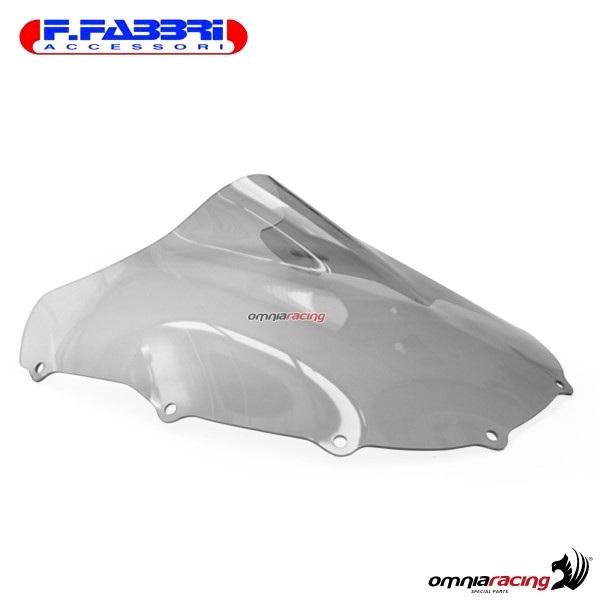 Cupolino fume doppia bolla Fabbri per Kawasaki ZX7R/RR 1996>2002