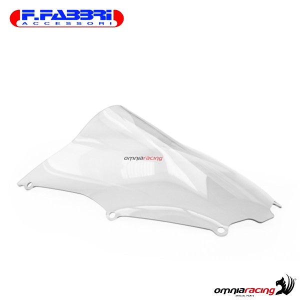 Fabbri double bubble trasparent windshield for Kawasaki ZX9R 2000>2003
