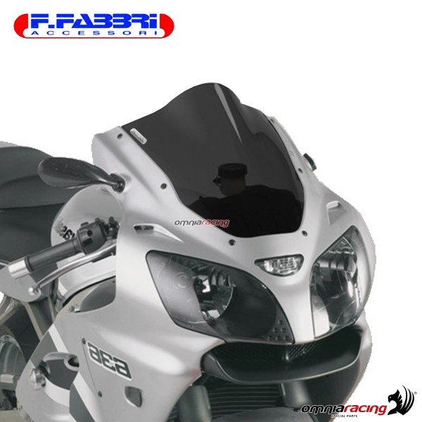 Fabbri double bubble dark fume windshield for Kawasaki ZX6R 636 2000>2002