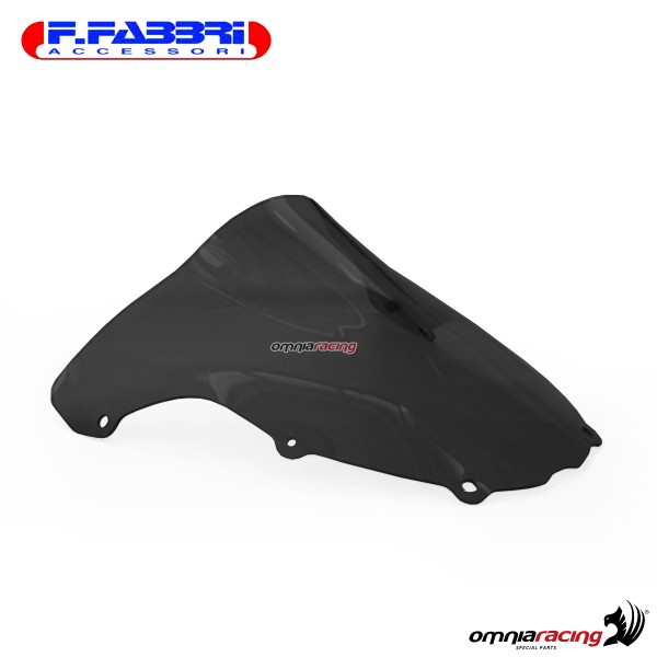 Fabbri double bubble dark fume windshield for Kawasaki ZX12R 1999>2001
