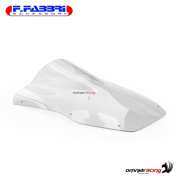 Fabbri double bubble trasparent windshield for Kawasaki ZX6R 636 2003>2004