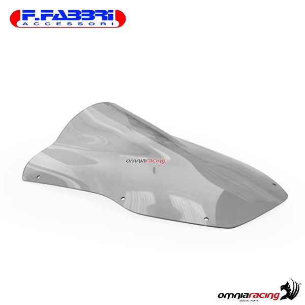 Cupolino fume doppia bolla Fabbri per Kawasaki ZX6R 636 2003>2004