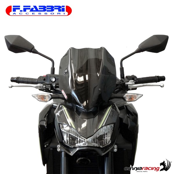 Cupolino fume scuro Sport/Naked/Touring Fabbri per Kawasaki Z900 2017
