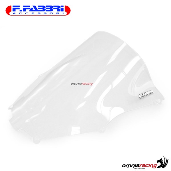 Fabbri Pista transparent windshield for Kawasaki ZX9R 2000>2003