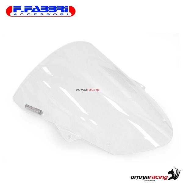Fabbri Pista transparent windshield for Kawasaki ZX6R 2009>2016