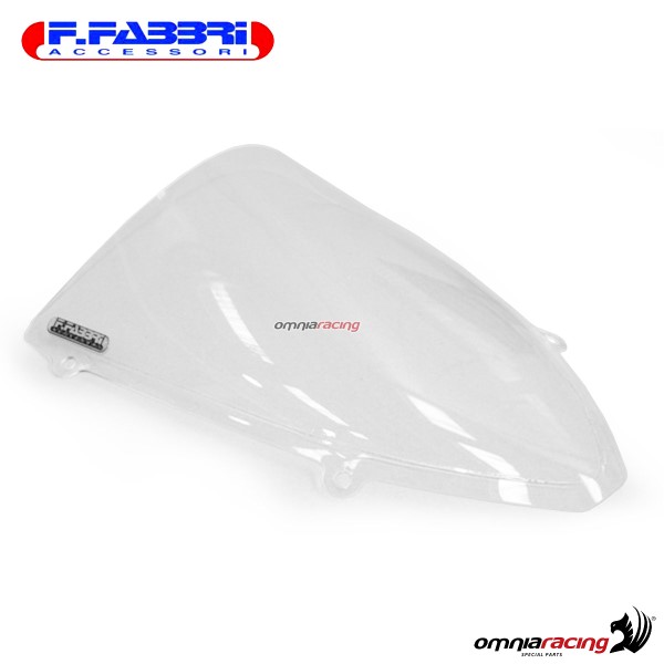 Fabbri Pista transparent windshield for Kawasaki ZXR250 2008>2012