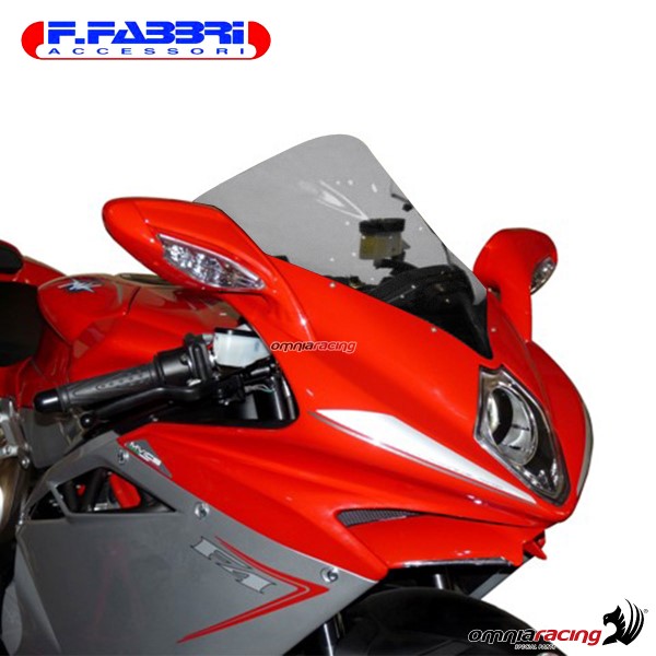 Cupolino fume doppia bolla Fabbri per Mv Agusta F4S/R/RR Frecce Tricolori 2010>2012