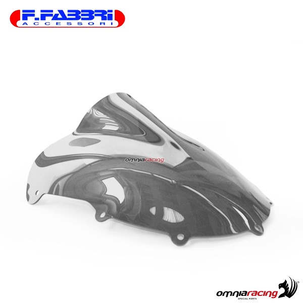 Cupolino fume doppia bolla Fabbri per Suzuki GSXR600 1998>2000