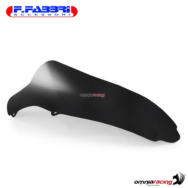 Cupolino nero bistinato opaco doppia bolla Fabbri per Suzuki TL1000S 1997>2000