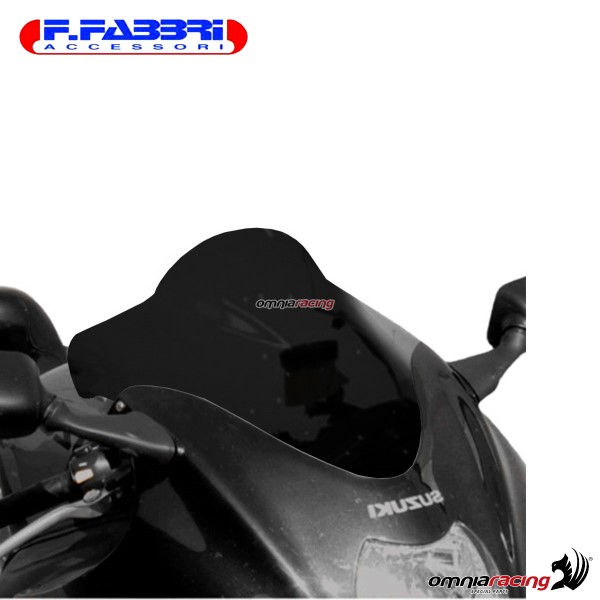 Cupolino fume scuro doppia bolla Fabbri per Suzuki GSXR1300 Hayabusa 1999>2007