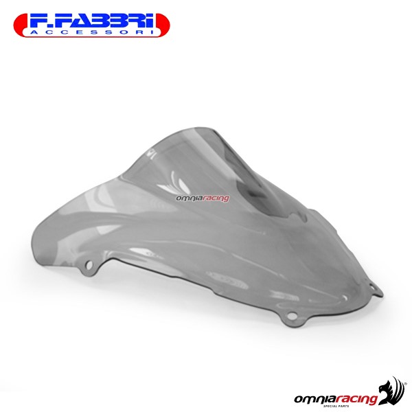 Cupolino fume doppia bolla Fabbri per Suzuki SV650S 1999>2002