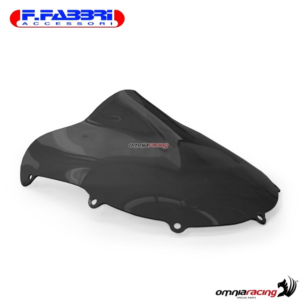 Cupolino fume scuro doppia bolla Fabbri per Suzuki GSXR600/GSXR750 1996>1997