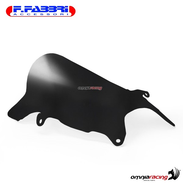 Fabbri double bubble matt black bi-satin windshield for Suzuki Bandit 600S/1200S 2000>2004