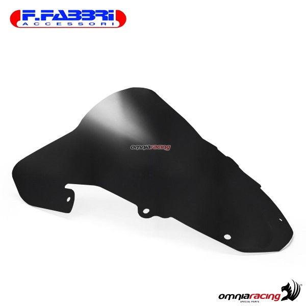Fabbri double bubble matt black bi-satin windshield for Suzuki GSXR1000 2003>2004