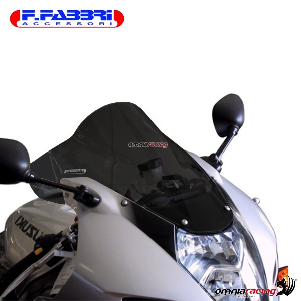Cupolino fume scuro doppia bolla Fabbri per Suzuki GSXR600/GSXR750 2004>2005