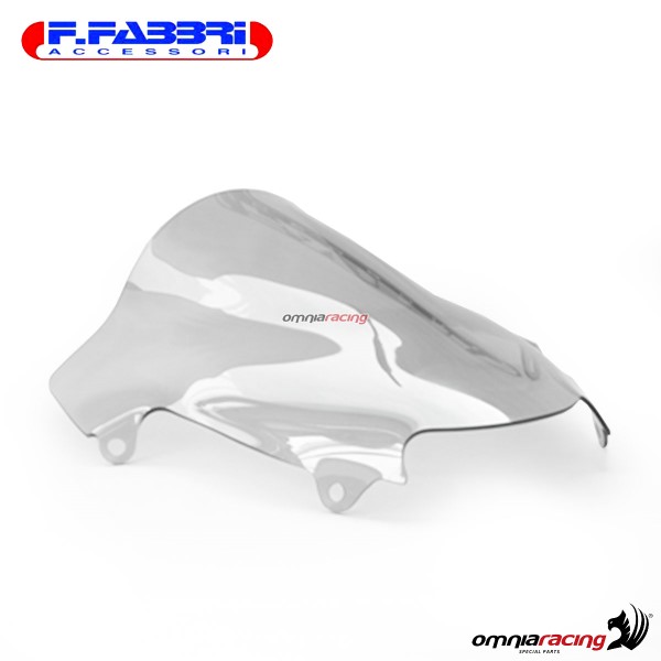 Fabbri double bubble trasparent windshield for Suzuki Bandit 1200 2006