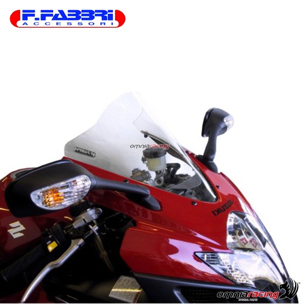 Cupolino trasparente doppia bolla Fabbri per Suzuki GSXR600/GSXR750 2006>2007