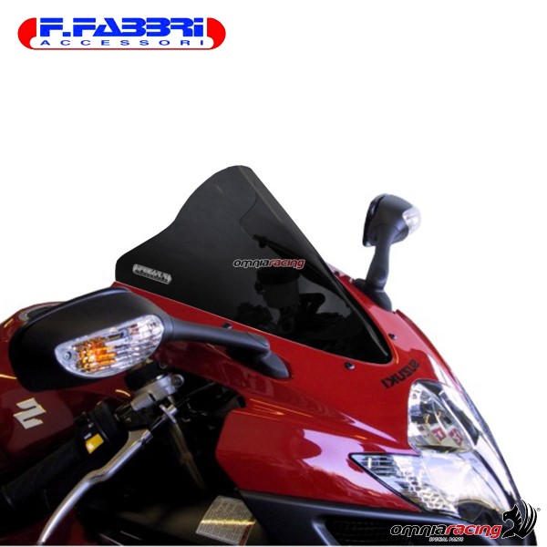 Cupolino fume scuro doppia bolla Fabbri per Suzuki GSXR600/GSXR750 2006>2007