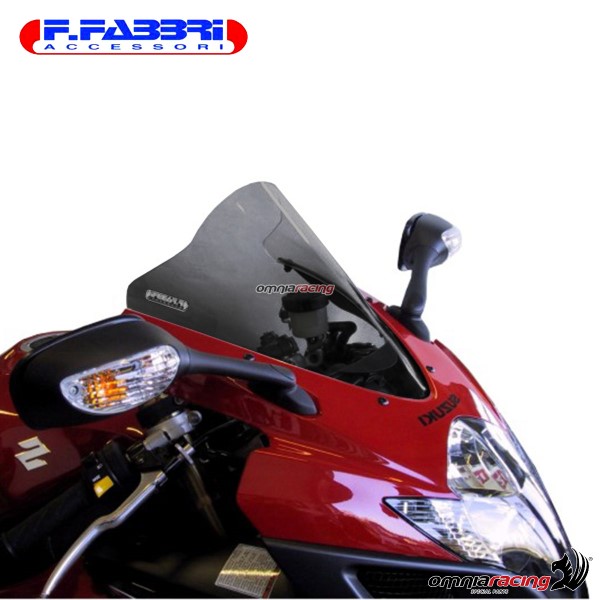 Cupolino fume doppia bolla Fabbri per Suzuki GSXR600/GSXR750 2006>2007