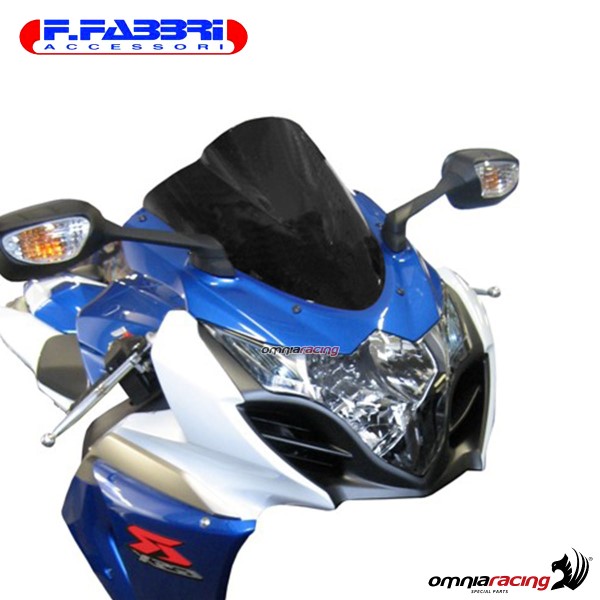 Cupolino fume scuro doppia bolla Fabbri per Suzuki GSXR1000 2009>2012