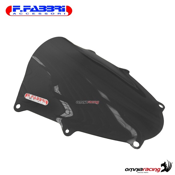 Cupolino fume scuro doppia bolla Fabbri per Suzuki GSXR1000 2017>2019