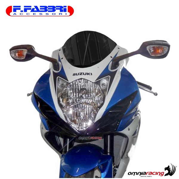 Cupolino fume scuro Fabbri OEM replica per Suzuki GSXR600/GSXR750 2011>2017