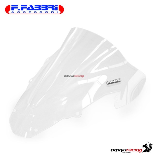 Fabbri Pista transparent windshield for Suzuki GSXR1000 2001>2002
